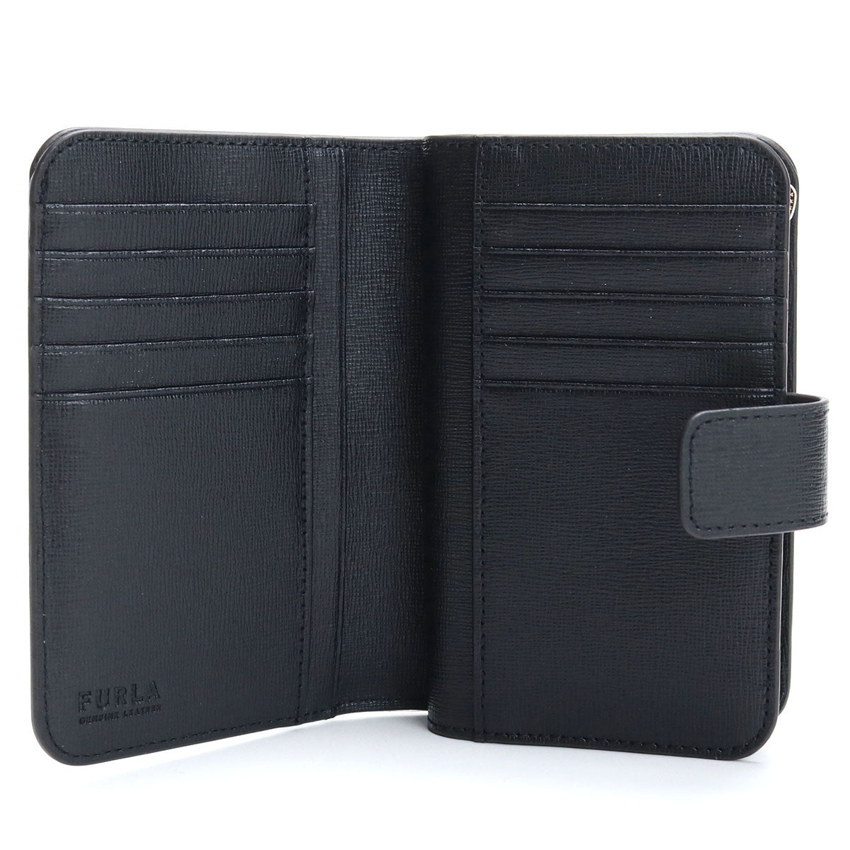 フルラ 二つ折り財布 レディース レザー PCX9UNO NERO ブラック 財布 FURPCX9UNO011