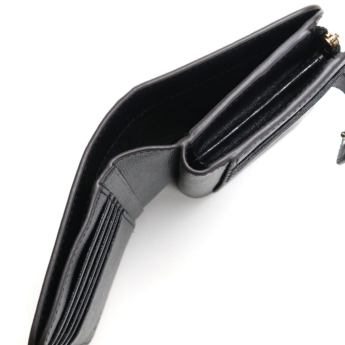 フルラ 二つ折り財布 レディース レザー PCX9UNO NERO ブラック 財布 FURPCX9UNO011
