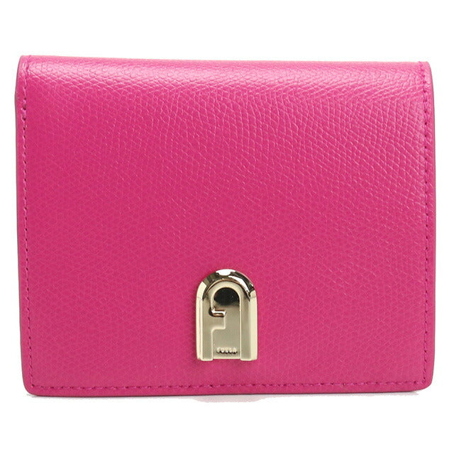 フルラ 二つ折り財布 レディース ブランド FURLA FURLA 1927 レザー 中国<br>外側:ファスナー開閉 PDF7ACO PEONIA FUXIA ピンク系 財布 FURPDF7ACO011