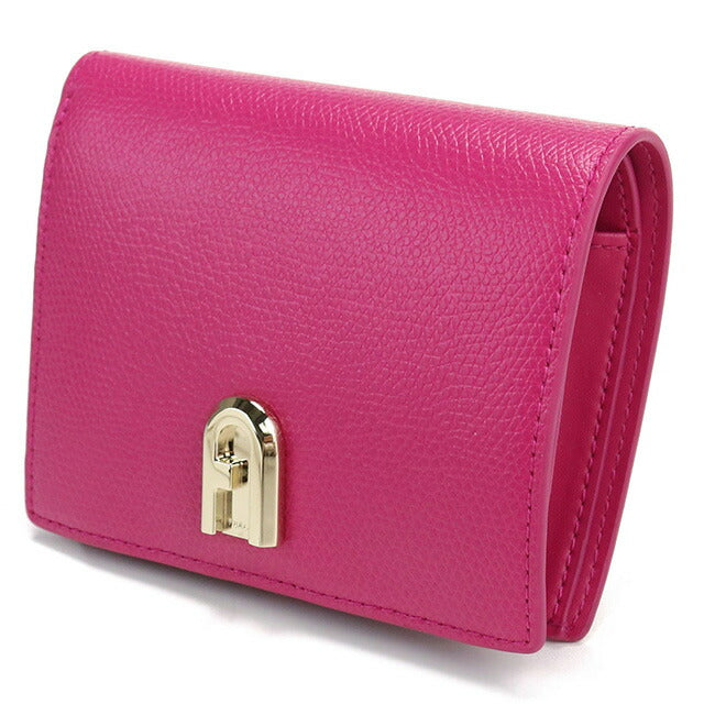 フルラ 二つ折り財布 レディース ブランド FURLA FURLA 1927 レザー 中国<br>外側:ファスナー開閉 PDF7ACO PEONIA FUXIA ピンク系 財布 FURPDF7ACO011