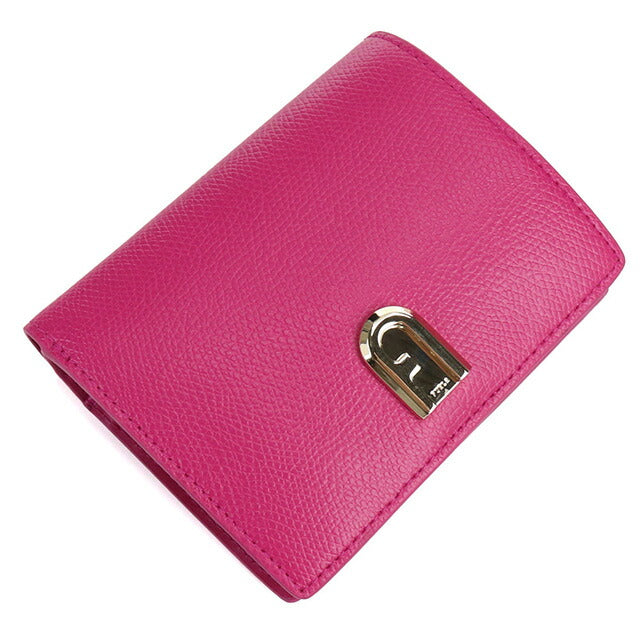 フルラ 二つ折り財布 レディース ブランド FURLA FURLA 1927 レザー 中国<br>外側:ファスナー開閉 PDF7ACO PEONIA FUXIA ピンク系 財布 FURPDF7ACO011