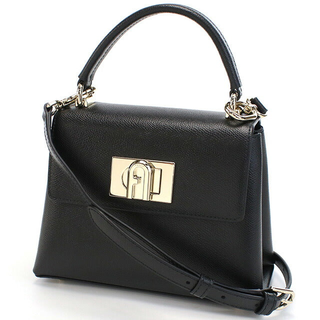 フルラ 斜め掛け ショルダーバッグ レディース ブランド FURLA FURLA 1927 レザー ブルガリア WB00109 NERO ブラック バッグ FURWB00109011