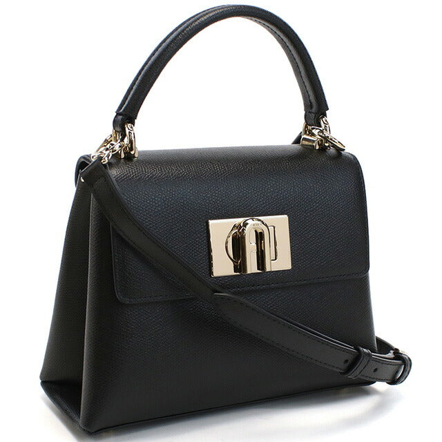 フルラ 斜め掛け ショルダーバッグ レディース ブランド FURLA FURLA 1927 レザー ブルガリア WB00109 NERO ブラック バッグ FURWB00109011