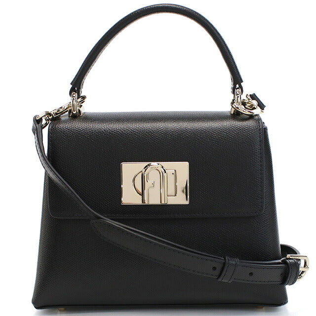 フルラ 斜め掛け ショルダーバッグ レディース ブランド FURLA FURLA 1927 レザー ブルガリア WB00109 NERO ブラック バッグ FURWB00109011