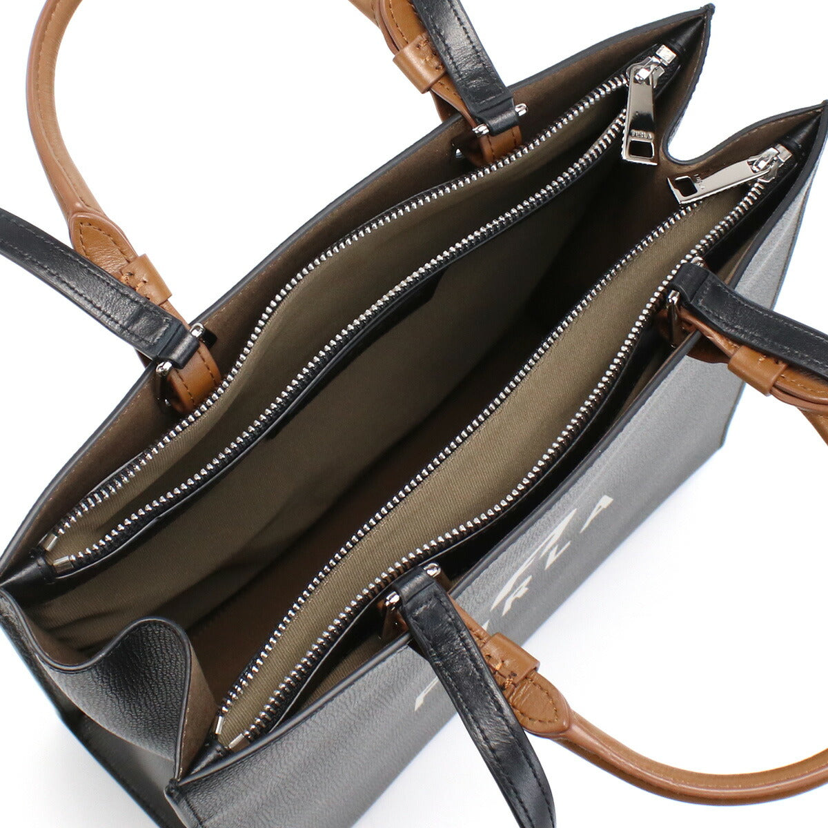 フルラ トートバッグ レディース レザー WB00728 NERO+PERLA ブラック バッグ FURWB00728011
