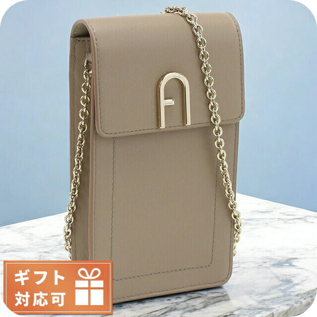 【新品未使用タグ付】FURLA PELLE ショルダーバッグ　ベージュ　本革 FURLA ベージュ ショルダーバッグ