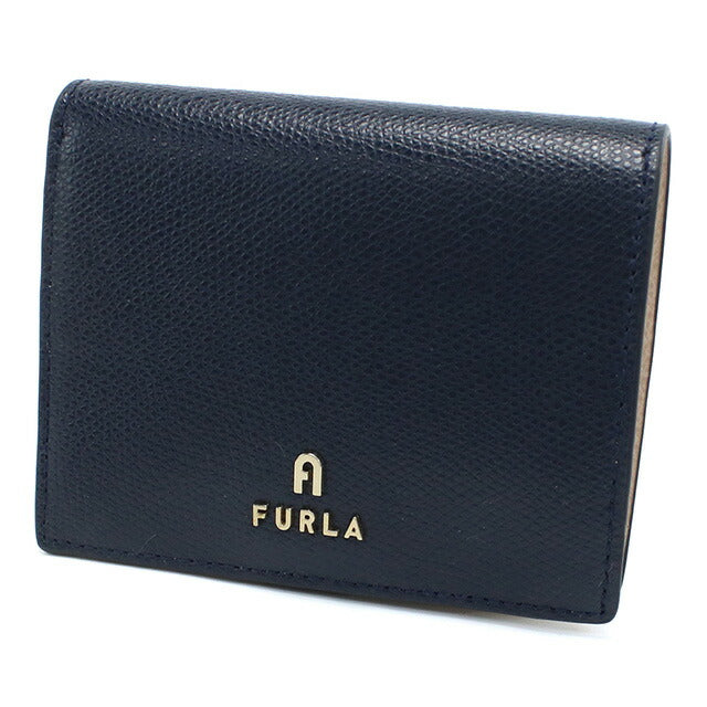 フルラ 二折財布小銭入付き レディース ブランド FURLA FURLA CAMELIA レザー WP00304 MEDITERRANEO+BALLERI ネイビー系 財布 FURWP00304091