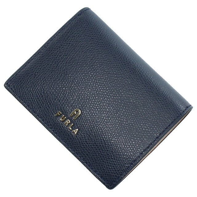フルラ 二折財布小銭入付き レディース ブランド FURLA FURLA CAMELIA レザー WP00304 MEDITERRANEO+BALLERI ネイビー系 財布 FURWP00304091