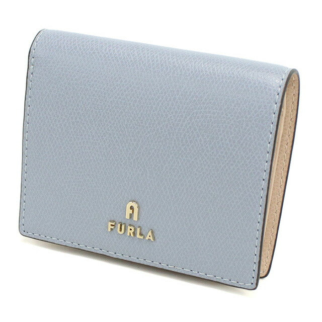 フルラ 二折財布小銭入付き レディース ブランド Furla FURLA CAMELIA レザー WP00304 ブルー 財布 FURWP00304121