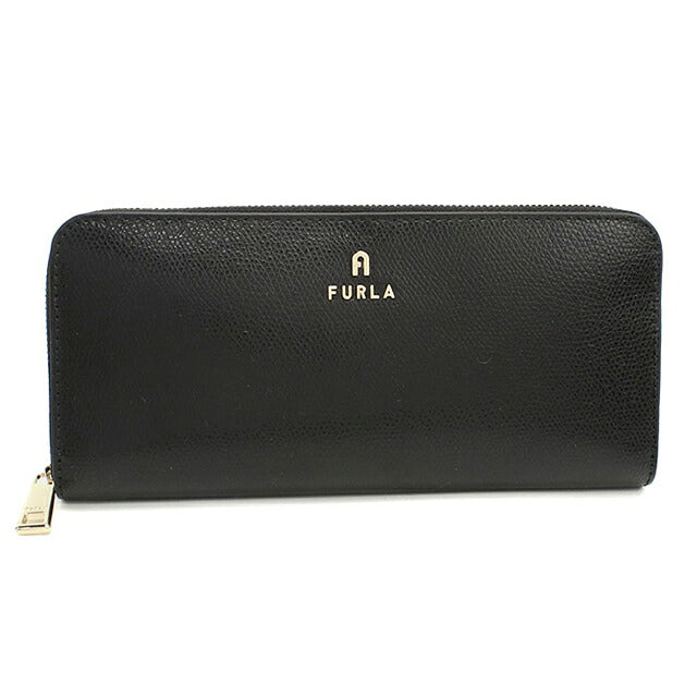 フルラ 長財布ラウンドファスナー レディース ブランド FURLA FURLA CAMELIA レザー WP00313 ブラック FURWP00313011