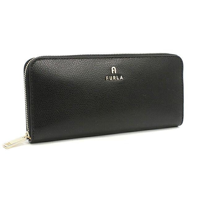 フルラ 長財布ラウンドファスナー レディース ブランド FURLA FURLA CAMELIA レザー WP00313 ブラック FURWP00313011