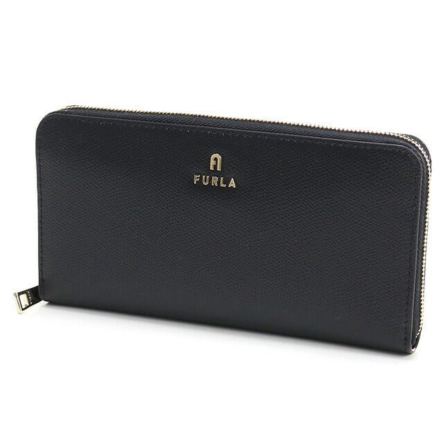 フルラ 長財布ラウンドファスナー レディース ブランド FURLA FURLA CAMELIA レザー WP00322 NERO ブラック 財布 FURWP00322011
