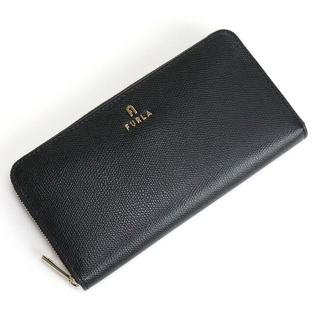 フルラ 長財布ラウンドファスナー レディース ブランド FURLA FURLA CAMELIA レザー WP00322 NERO ブラック 財布 FURWP00322011
