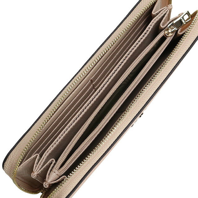 フルラ 長財布ラウンドファスナー レディース ブランド FURLA FURLA CAMELIA レザー WP00322 CAMEO+BALLERINA ベージュ系 財布 FURWP00322061