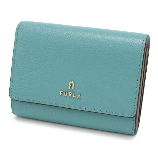 フルラ 二折財布小銭入付き レディース ブランド レザー WP00325 ZEFIRO+BALLERINA ブルー系 財布 FURWP00325041