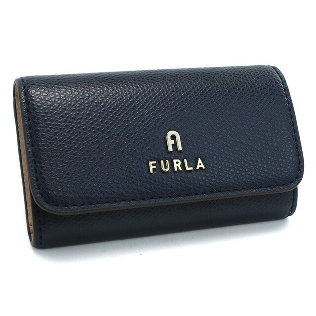 フルラ 4連キーケース レディース ブランド FURLA FURLA CAMELIA レザー WR00436 MEDITERRANEO+BALLERI ネイビー系 小物 FURWR00436061