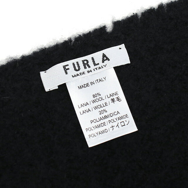 フルラ マフラー レディース ブランド FURLA FURLA MOON イタリア WT00028 NERO ブラック 小物 FURWT00028011