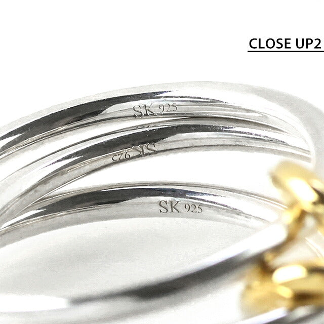 スピネリキルコリン リング レディース ブランド Spinelli Kilcollin ソラリウムSG G3-SOLSG シルバー イエローゴールド アクセサリー G3-SOLSG-5