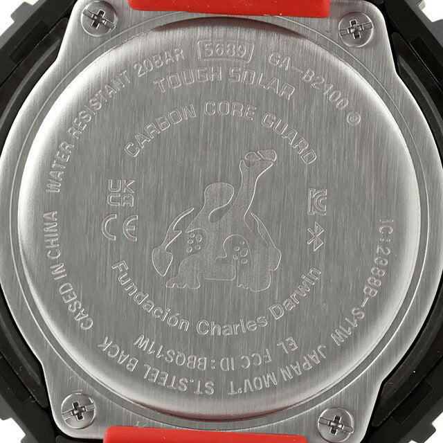 gショック ジーショック G-SHOCK ソーラー GA-B2100CD-1A4 アナデジ 2100 チャールズ・ダーウィン財団 コラボ Bluetooth メンズ 腕時計 GA-B2100CD-1A4DR