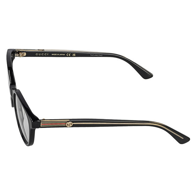 グッチ 眼鏡 レディース ブランド GUCCI GG0379O ブラック GG0379O-001-INT-OPT-LDY