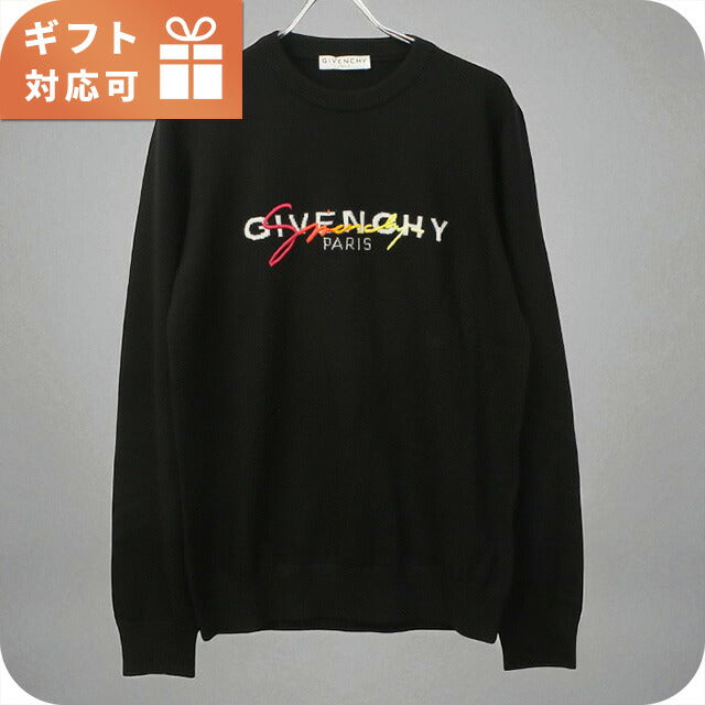 ジバンシー ニット メンズ ブランド GIVENCHY BM90B1 ブラック