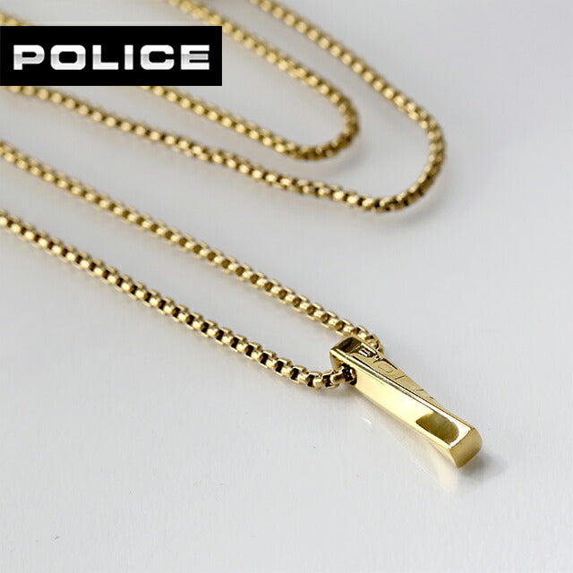 ポリス ネックレス メンズ ブランド POLICE TWISTED GN0002002 ゴールド アクセサリー GN0002002