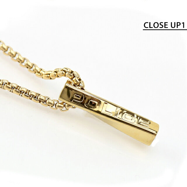 ポリス ネックレス メンズ ブランド POLICE TWISTED GN0002002 ゴールド アクセサリー GN0002002