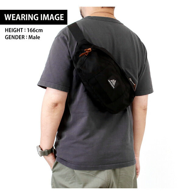 グレゴリー ボディバッグ メンズ レディース ブランド ハードテール V2 ショルダーバッグ ウエストポーチ ナイロン かばん ブラック バッグ GR-119654-1041