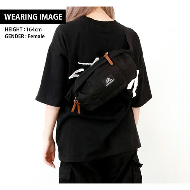 グレゴリー ボディバッグ メンズ レディース ブランド ハードテール V2 ショルダーバッグ ウエストポーチ ナイロン かばん ブラック バッグ GR-119654-1041