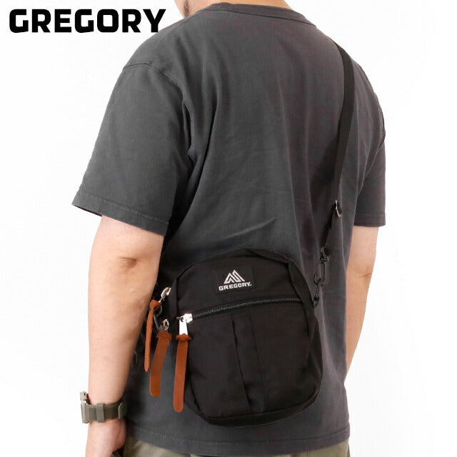 グレゴリー ショルダーバッグ メンズ レディース ブランド クイックポケット L かばん ナイロン ブラック バッグ GR-125415-1041