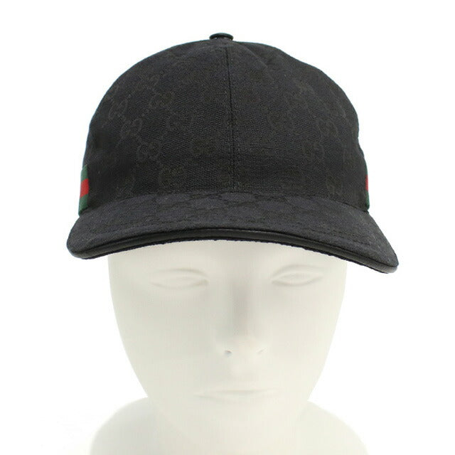 グッチ キャップ メンズ ブランド GUCCI 200035 ブラック 帽子 選べるモデル GUC200035B