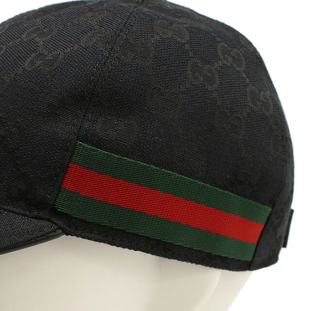グッチ キャップ メンズ ブランド GUCCI 200035 ブラック 帽子 選べるモデル GUC200035B