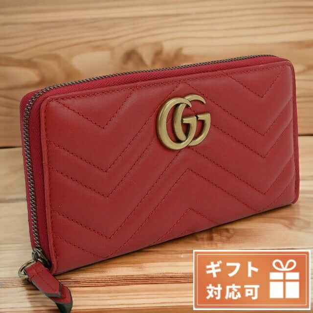 GUCCI赤財布 GUCCI - グッチ/GUCCI/財布/長サイフ/シルヴィ/コンチネンタル
