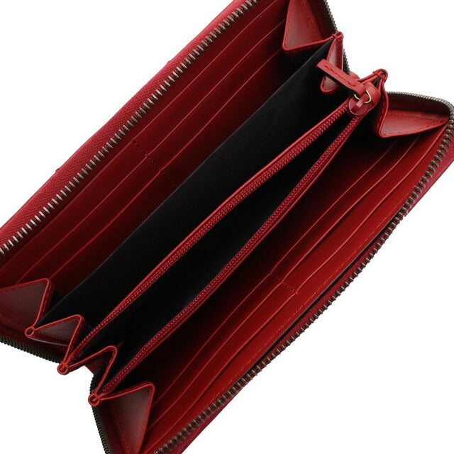 グッチ 長財布ラウンドファスナー レディース ブランド レザー イタリア 443123 レッド系 財布 GUC443123061