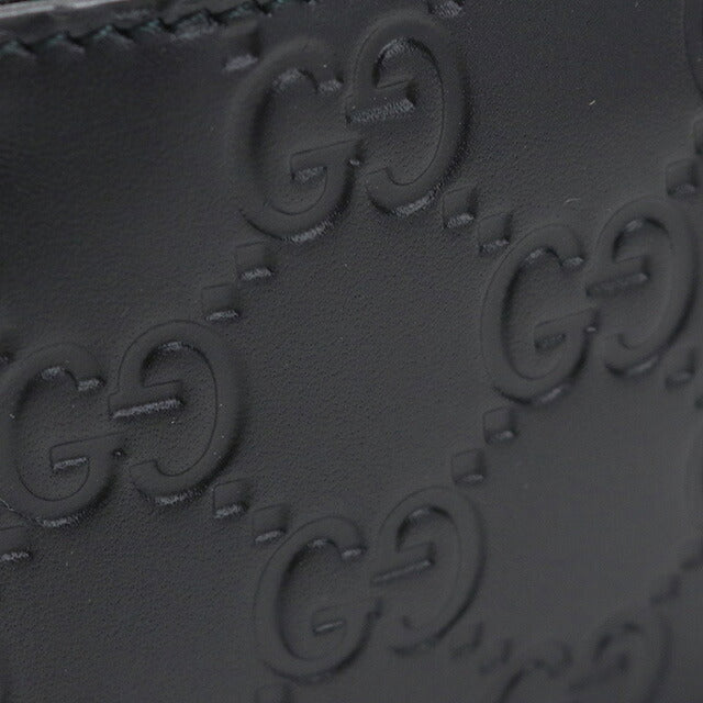 グッチ キーリング付小銭入れ レディース ブランド GUCCI レザー イタリア 447964 ブラック 財布 GUC447964011