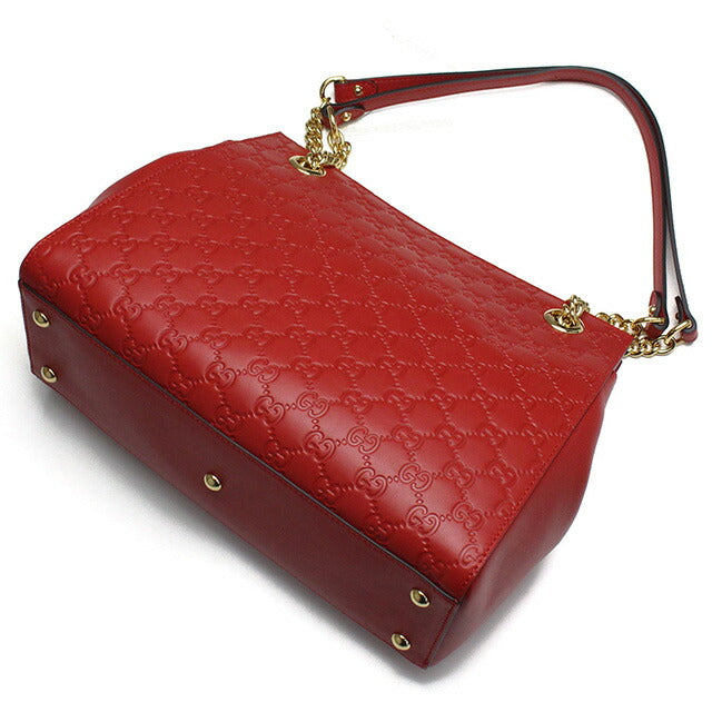グッチ トートバッグ レディース ブランド GUCCI レザー 453773 レッド バッグ GUC453773021