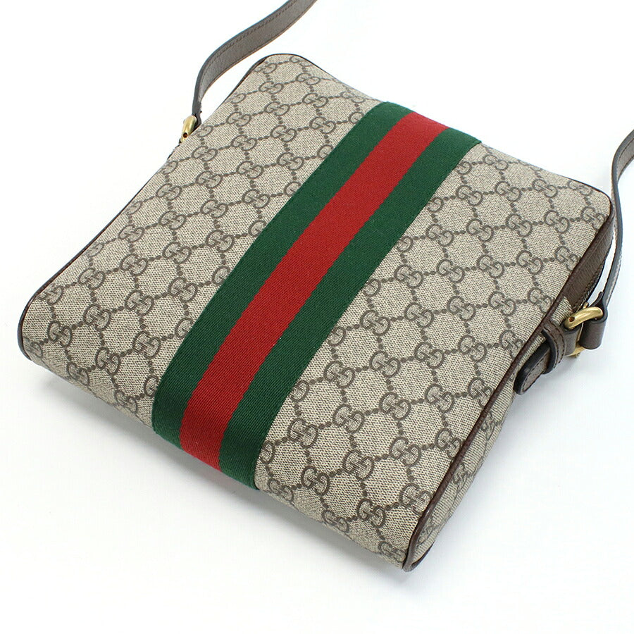 グッチ 斜め掛け ショルダーバッグ ユニセックス ブランド GUCCI OPHIDIA 547926 ブラウン バッグ GUC547926011