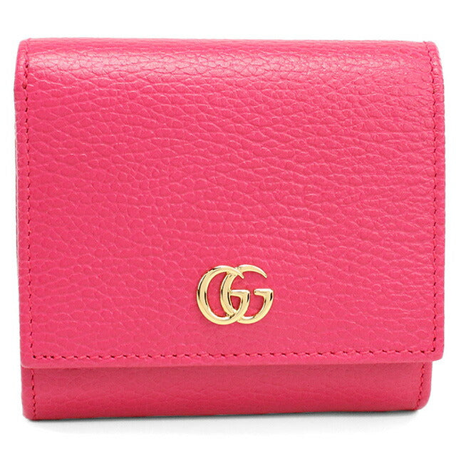 グッチ 二折財布小銭入付き レディース ブランド GUCCI PETITE MARMONT 598587 ピンク 財布 GUC598587071