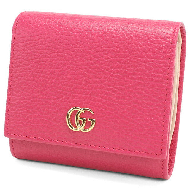 グッチ 二折財布小銭入付き レディース ブランド GUCCI PETITE MARMONT 598587 ピンク 財布 GUC598587071