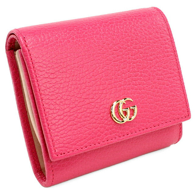 グッチ 二折財布小銭入付き レディース ブランド GUCCI PETITE MARMONT 598587 ピンク 財布 GUC598587071