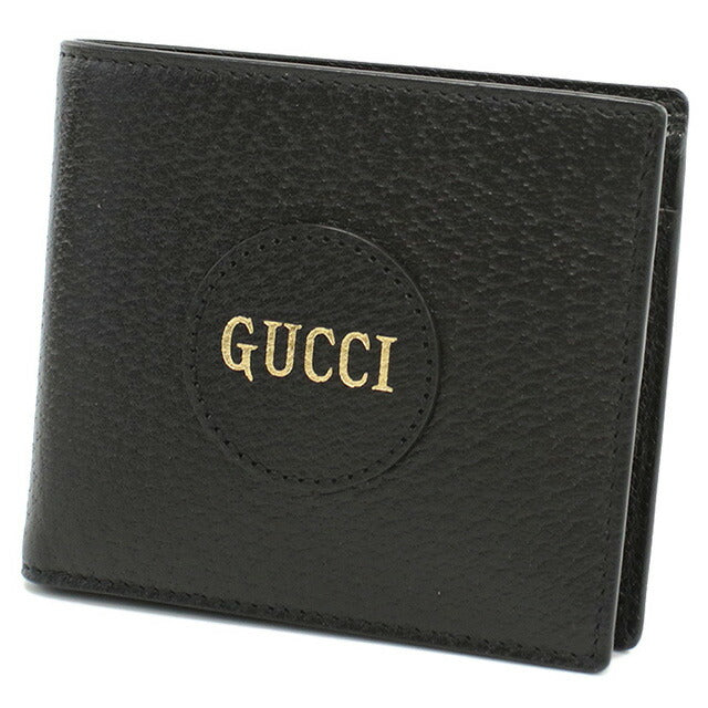 グッチ 二つ折り財布 メンズ ブランド GUCCI RETROSPECTIVE 643875 ブラック 財布 GUC643875011