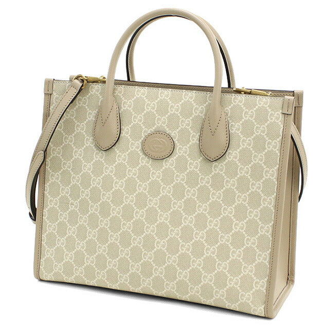 グッチ トートバッグ レディース ブランド GUCCI GG RETRO 659983 ベージュ バッグ GUC659983021