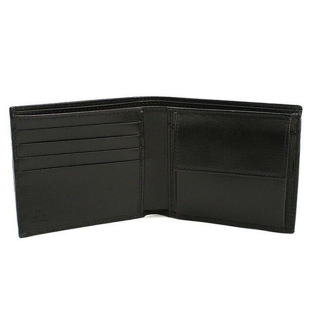 グッチ 二折財布小銭入付き メンズ ブランド GUCCI GG RETRO 673000 ブラック 財布 GUC673000011
