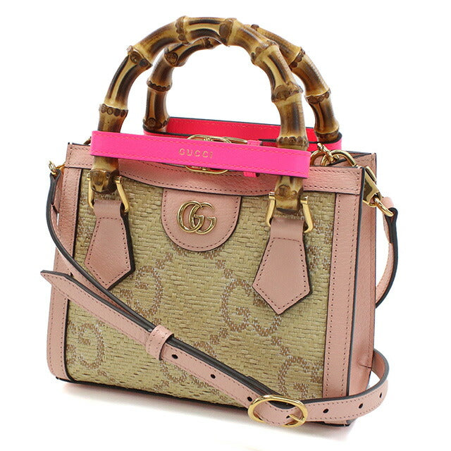 グッチ ハンドバッグ レディース ブランド GUCCI イタリア 702732 ピンク系 ベージュ系 バッグ GUC702732011