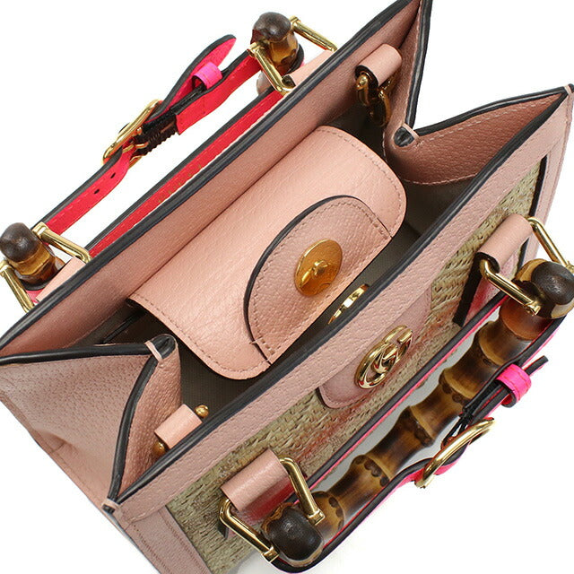 グッチ ハンドバッグ レディース ブランド GUCCI イタリア 702732 ピンク系 ベージュ系 バッグ GUC702732011