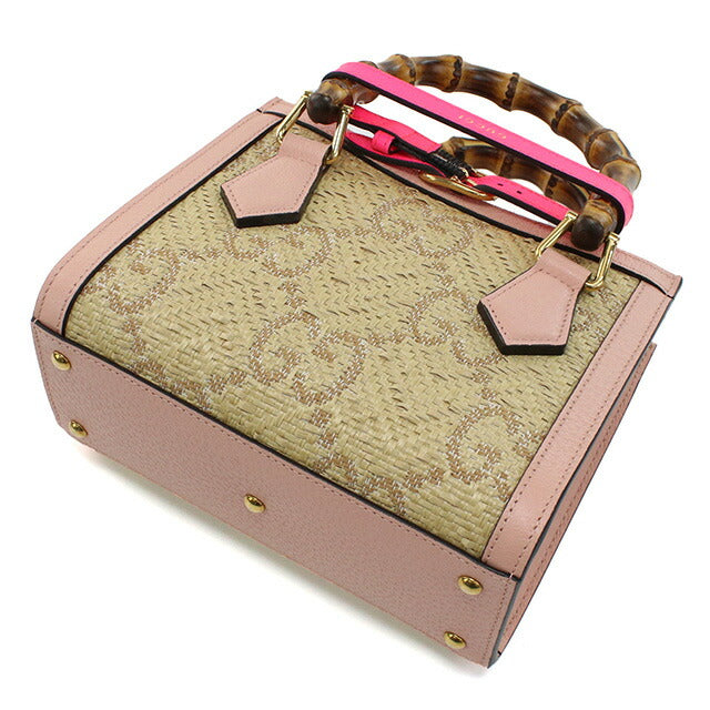 グッチ ハンドバッグ レディース ブランド GUCCI イタリア 702732 ピンク系 ベージュ系 バッグ GUC702732011