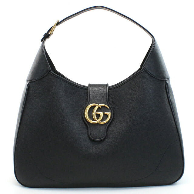 グッチ セミショルダー レディース ブランド GUCCI レザー イタリア 755344 ブラック バッグ GUC755344011