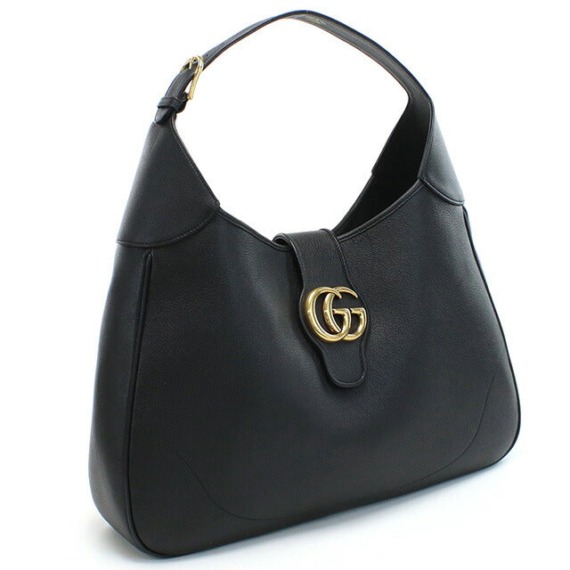 グッチ セミショルダー レディース ブランド GUCCI レザー イタリア 755344 ブラック バッグ GUC755344011