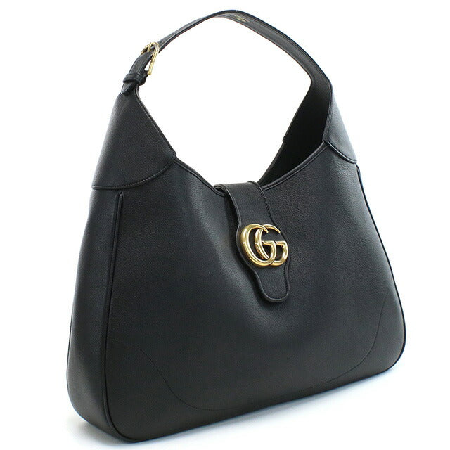 グッチ セミショルダー レディース ブランド GUCCI レザー イタリア 755344 ブラック バッグ GUC755344011