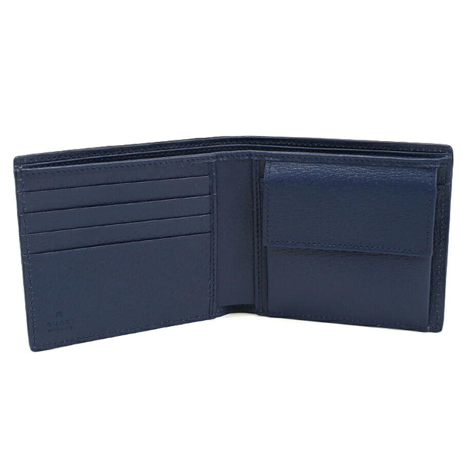 グッチ 二折財布小銭入付き メンズ ブランド GUCCI BICOLOR 768244 ベージュ 財布 GUC768244011